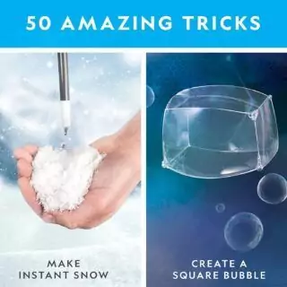 Explore 50 engaging experiments with the National Geographic Science Magic Kit, designed to make learning science fun and educational for kids.