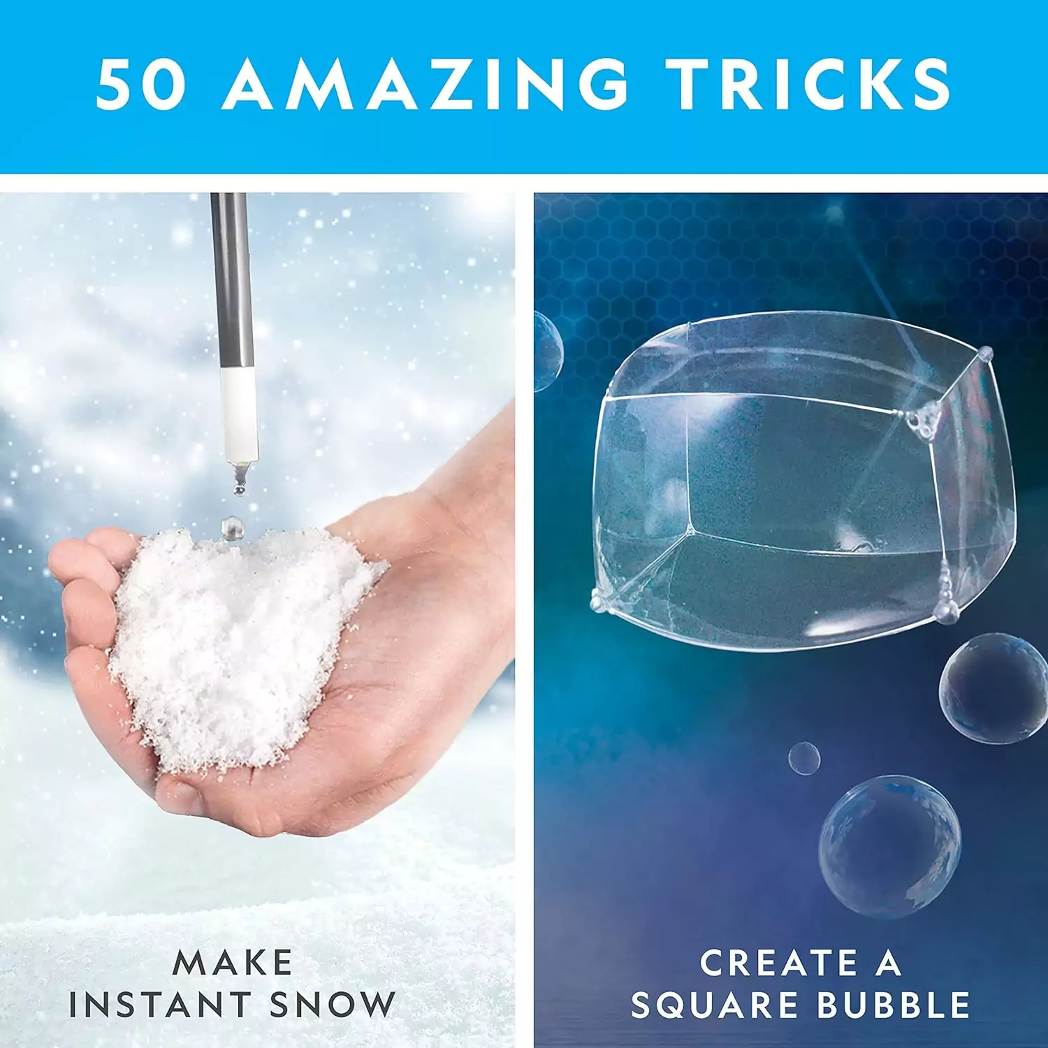 Explore 50 engaging experiments with the National Geographic Science Magic Kit, designed to make learning science fun and educational for kids.