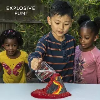 Discover Science with National Geographic STEM Kit: Dive into Physics, Grow Crystals, and Create Volcanoes for an Engaging Educational Experience.