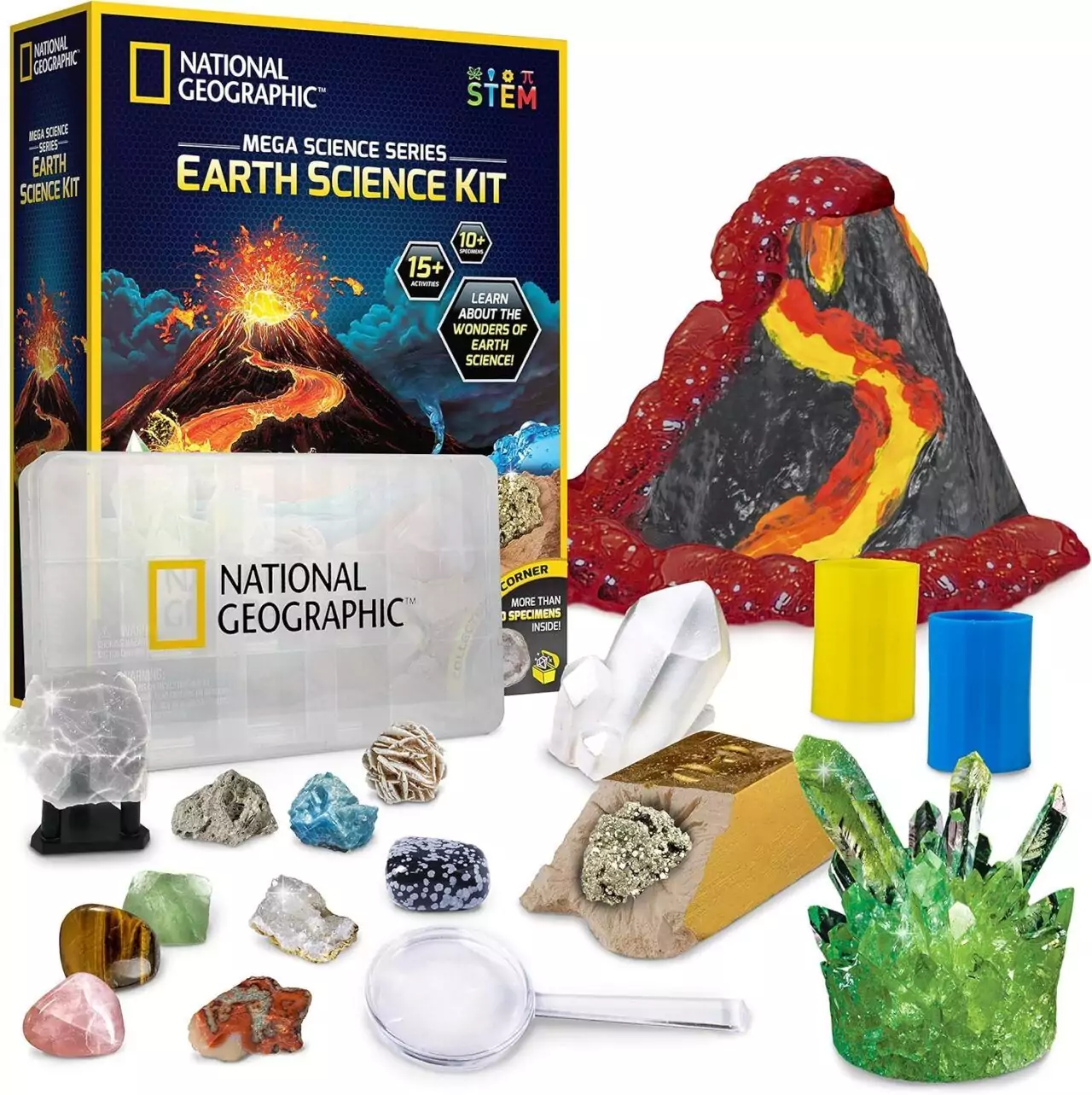 Explore STEM activities: crystal growth, volcano experiments, and excavation. Enhance learning with hands-on science projects for curious minds.
