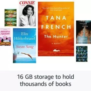 Discover the new Amazon Kindle 16GB, an ultimate lightweight e-reader featuring a glare-free display, perfect for educators seeking a portable reading solution.