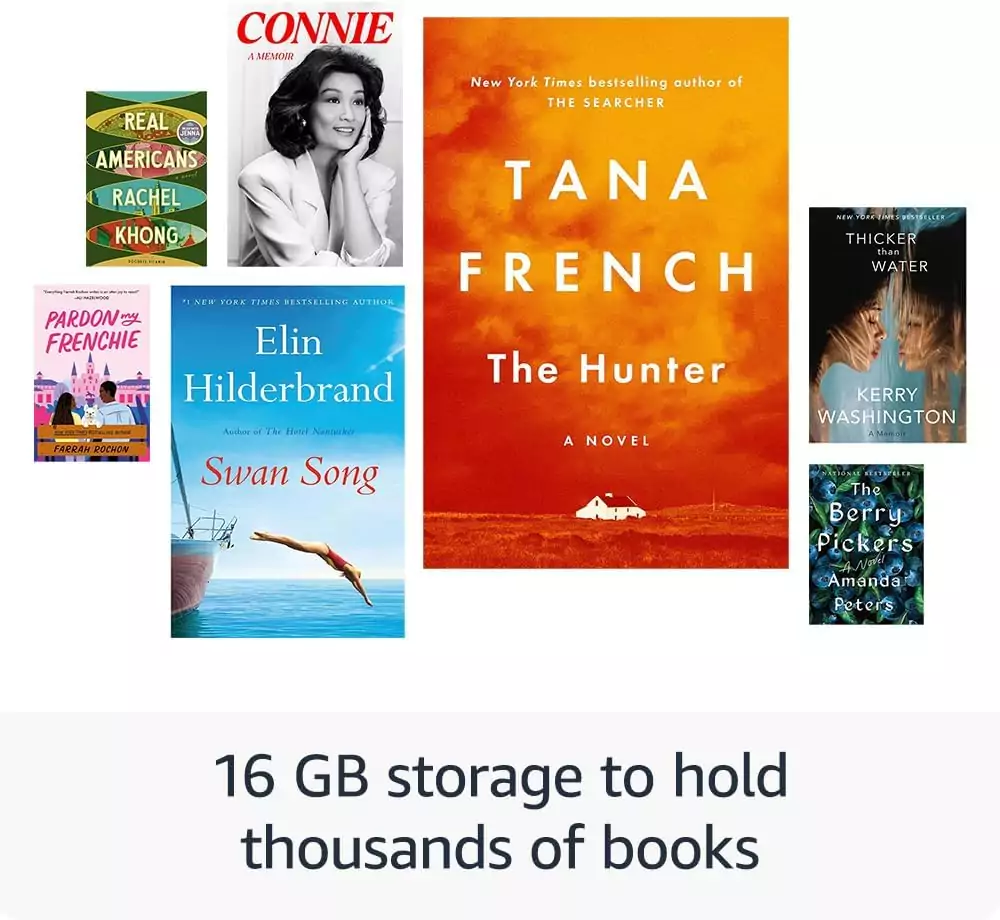 Discover the new Amazon Kindle 16GB, an ultimate lightweight e-reader featuring a glare-free display, perfect for educators seeking a portable reading solution.