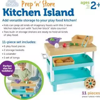 Engage young chefs with a vibrant 11-piece children's kitchen set, promoting imaginative play and hands-on learning in a playful environment.