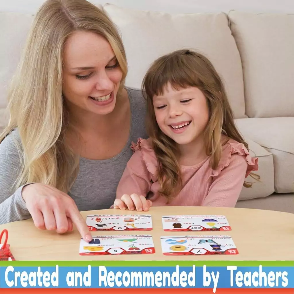 Educational Phonics Flash Cards: Digraphs, CVC, Blends, Long Vowels - 20 Progressive Learning Stages for Teachers and Educators
