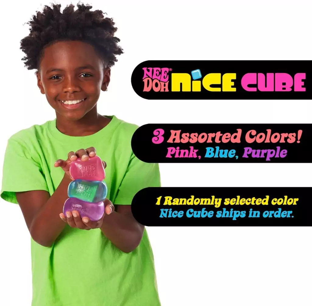 Experience classroom robotics excitement with the Schylling NeeDoh Nice Cube, a sensory squeeze toy perfect for creative and tactile learning.