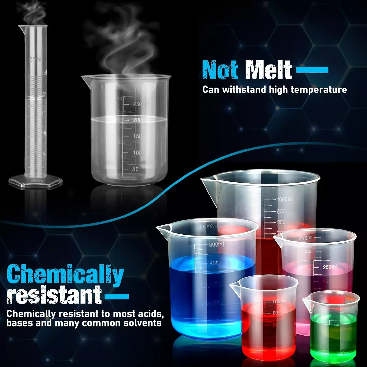 Explore essential lab equipment like pipettes, graduated cylinders, and beakers designed to enhance precision in scientific research experiments.