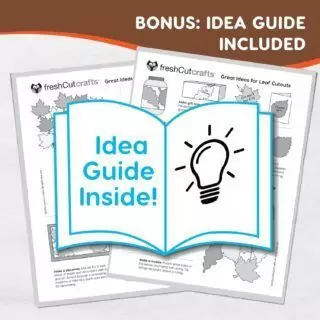 Classroom Decor with Fall Leaf Cutouts: Premium 2-Sided Maple and Oak Cardstock, Made in USA, Perfect for Autumn-Themed Displays and Crafts.