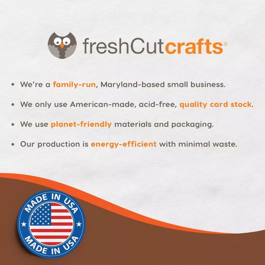 Colorful Autumn Leaf Cutouts for Classroom Decor - Maple and Oak Cardstock Punch Outs, Made in USA, Double-Sided Design