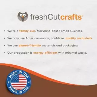 Colorful Autumn Leaf Cutouts for Classroom Decor - Maple and Oak Cardstock Punch Outs, Made in USA, Double-Sided Design