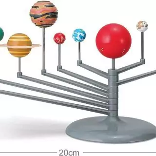 Explore space with this DIY glow-in-the-dark solar system planetarium kit. Perfect for educational activities, it sparks curiosity about planets and stars.