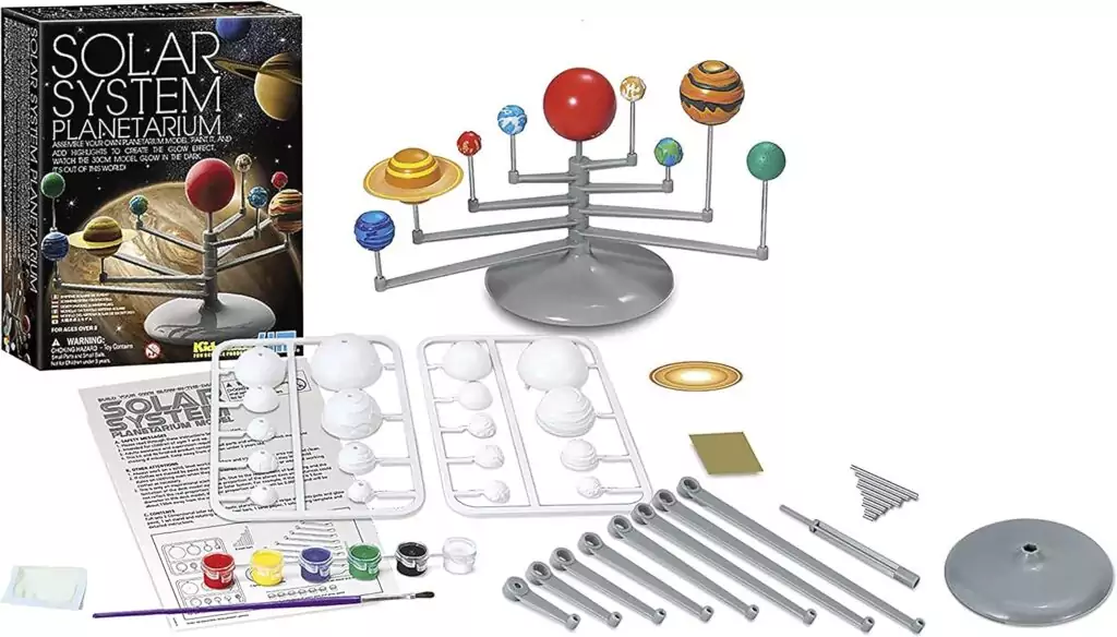 DIY Solar System Planetarium Kit for Kids - An Interactive Space Exploration Tool for Fun and Educational Learning Activities