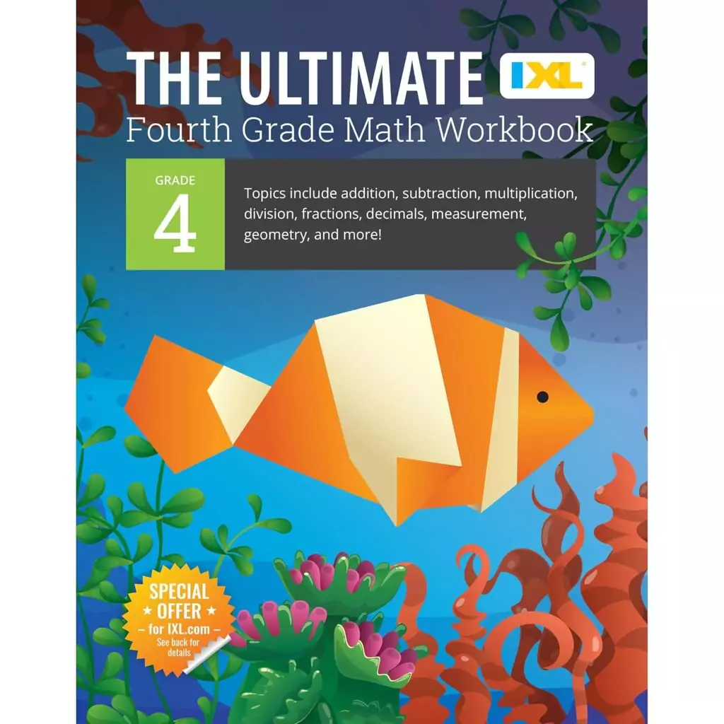 4th Grade Math Workbook: Enhance Learning Skills by Mastering Addition and Subtraction for Improved Math Proficiency.
