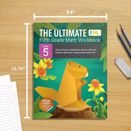 5th Grade Math Workbook: Enhance multiplication and division skills with engaging activities, ideal for educators and students seeking math mastery.