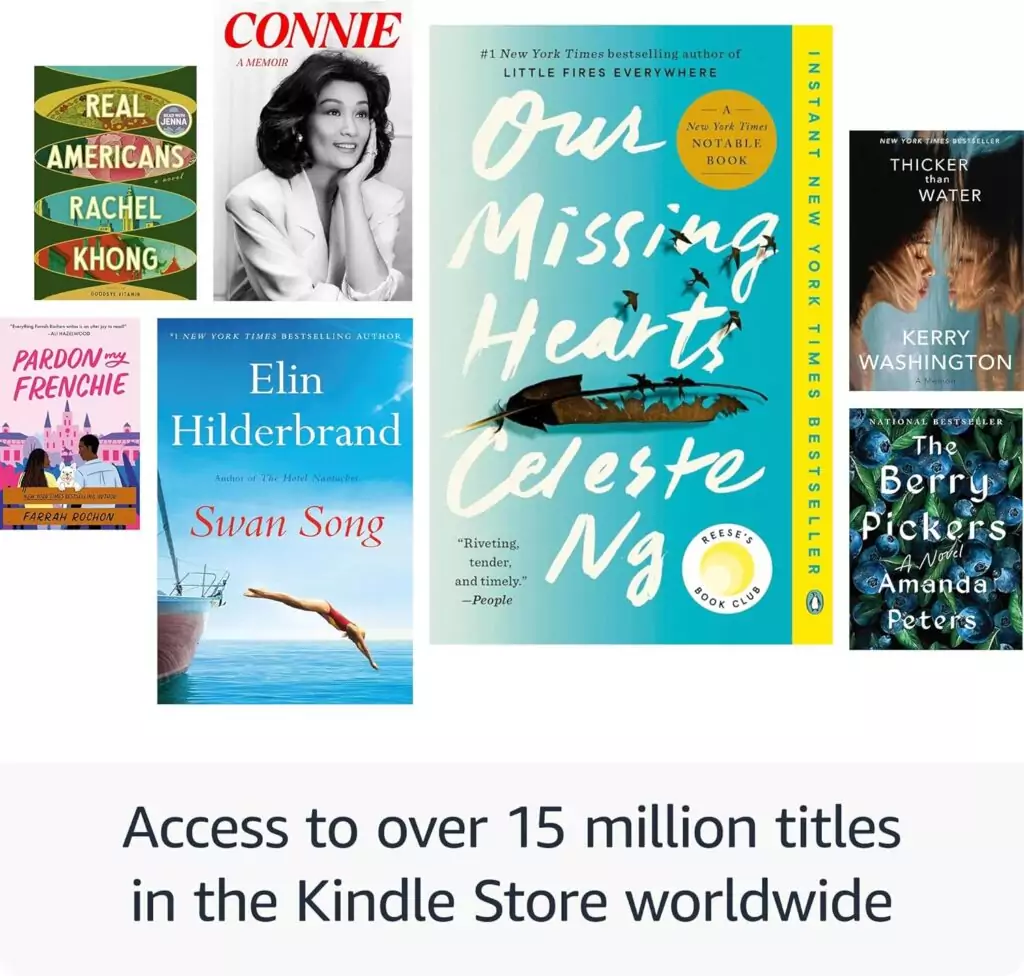 All-New Kindle Paperwhite 16GB for Educators: Experience enhanced reading with a 7-inch glare-free display, perfect for fast, uninterrupted reading sessions.