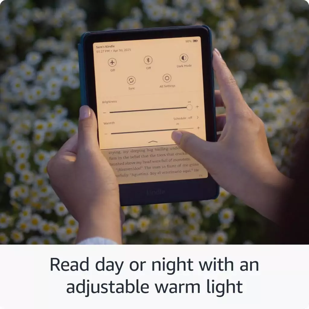 All-New Kindle Paperwhite 16GB, ideal for educators, offers a 7-inch glare-free display and ultra-fast performance for seamless classroom reading.