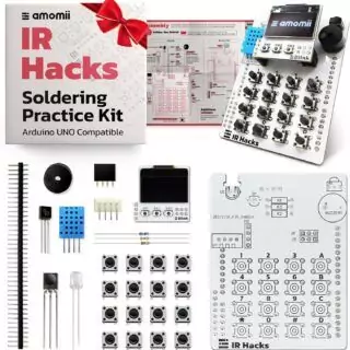 Arduino Uno Electronics Kit for Hobbyists: Includes Soldering Components, Infrared Sensors, and OLED Training for Innovative DIY Projects