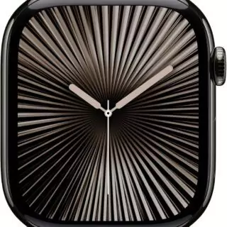 Apple Watch Series 10 46mm Slate Titanium for Educators: GPS and Cellular Fitness Tracking Smartwatch, designed for educational professionals.