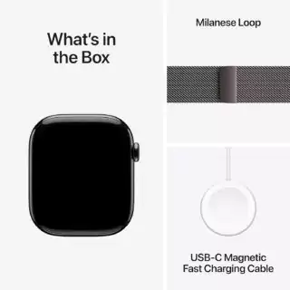Apple Watch Series 10 GPS Cellular 46mm in Slate Titanium: Premium Smartwatch Designed for Fitness Educators Seeking Advanced Health and Connectivity Features.