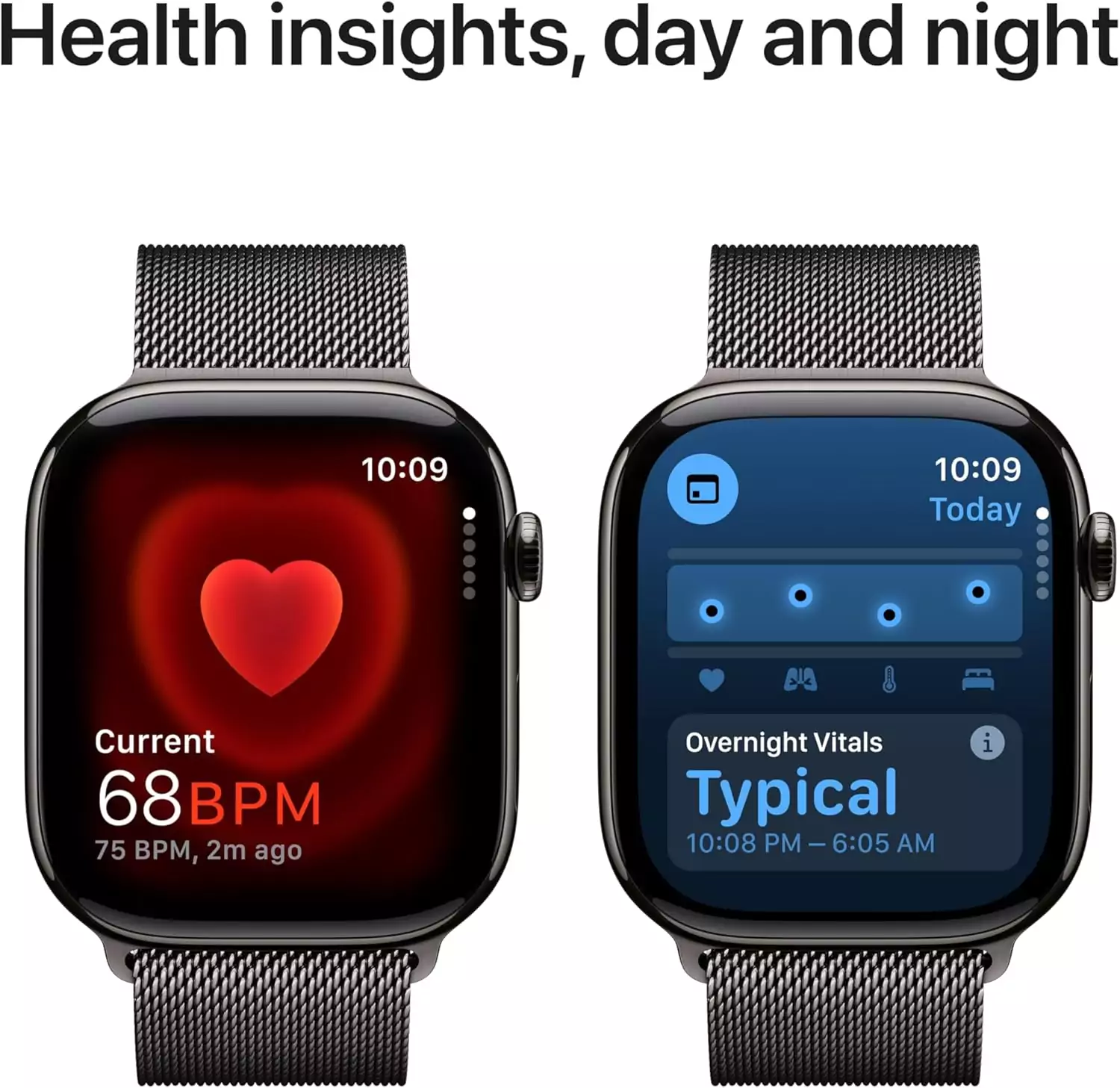 Apple Watch Series 10 GPS Cellular 46mm Slate Titanium Smartwatch: Sleek Design for Educators with Advanced Fitness Tracking Features.