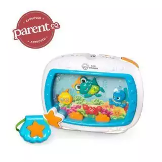 Enhance relaxation in your baby's nursery with the Baby Einstein Sea Dreams Soother, a musical crib toy perfect for newborns and educator-approved for calming sound.