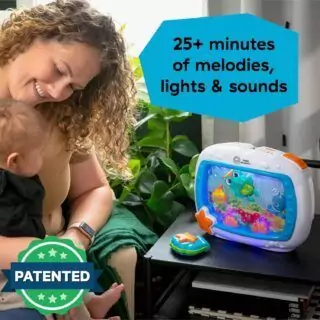 Calming Baby Einstein Sea Dreams Sound Machine: Musical Crib Toy for Newborn Relaxation and Sleep Aid