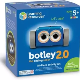 Botley 2.0 Coding Robot Activity Set: Engaging Educational Toy for Kids Aged 5+ with 78 Interactive Pieces for Fun Learning and Development.