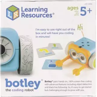 Botley 45-Piece Coding Robot: Screen-Free Educational Toy for Kids 5+; Encourages Interactive Learning and STEM Skills Development