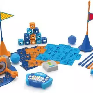 Botley Coding Robot Activity Set: 78-piece educational toy for kids aged 5 and up to learn coding basics through engaging play. Perfect STEM gift idea.