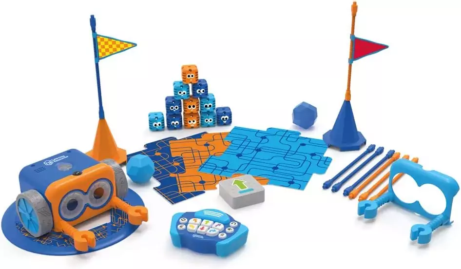 Botley Coding Robot Activity Set: 78-piece educational toy for kids aged 5 and up to learn coding basics through engaging play. Perfect STEM gift idea.