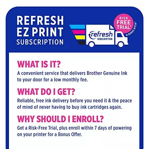 Brother MFC-J1010DW Wireless Printer: Ideal for Educators with Mobile Printing, Duplex Capability, and Advanced Features for Enhanced Productivity