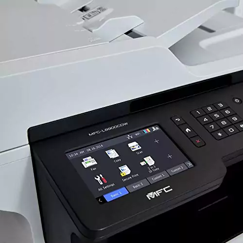 Brother MFC-L8900CDW: Efficient Color Laser Printer for Educators and Classrooms, Amazon Dash Ready, Enhances Productivity and Workflow Efficiency.