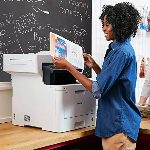 Brother MFC-L8900CDW Color Laser Printer, optimized for classroom and educator needs, enhances productivity and efficiency with Amazon Dash Replenishment.