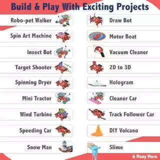 Butterfly Edufields DIY STEM Kit for ages 8-16: Enhance creativity and learning with hands-on engineering projects for young innovators.