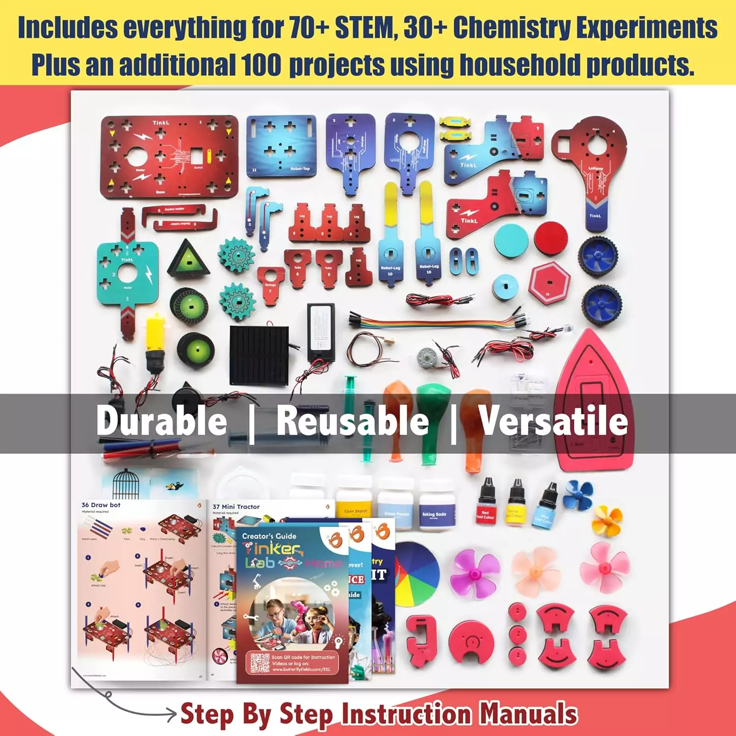 DIY STEM Butterfly Kit enables kids ages 8-16 to explore creative engineering projects, enhancing their learning experience through hands-on activities.