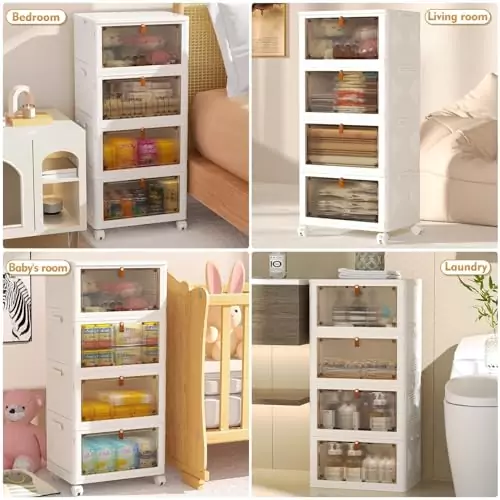 Stackable 23qt Classroom Storage Bins on Wheels: Colorful, Organized Containers with Lids for Efficient Educator Setup and Optimized Classroom Space