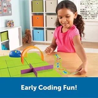 Engaging coding toy, Code Go Robot Mouse, ideal for kids and educators. Learn programming basics with interactive screen setup and learning kit.