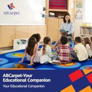 Vibrant Classroom Rug with Fruit Patterns, Enhancing Educational Spaces with Colorful Design for Stimulating Learning Environments