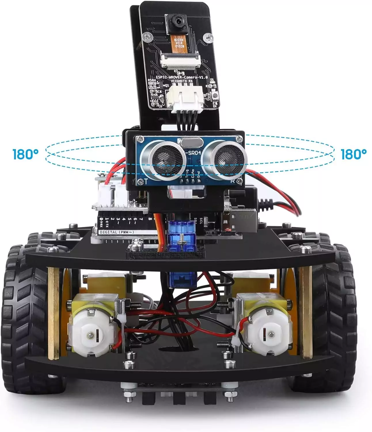 Elegoo UNO R3 Smart Robot Car Kit V4 is ideal for children's STEM education, offering hands-on learning with robotics and programming essentials.