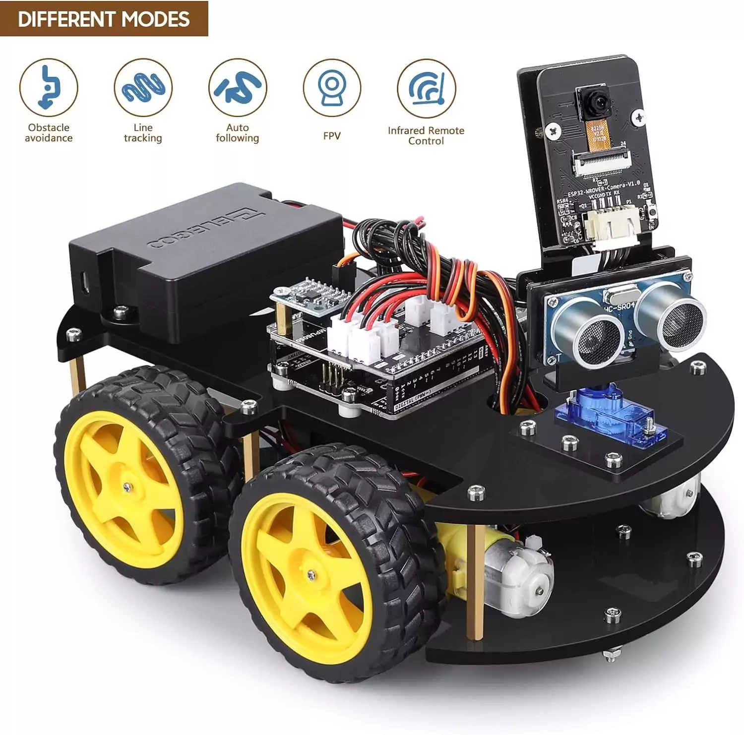 Elegoo UNO R3 Smart Robot Car Kit V4 is a comprehensive STEM educational tool designed for kids aged 8-16, ideal for classroom robotics learning.