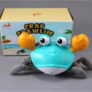 Crawling Crab Toy for Babies 3-12 Months: Enhances Tummy Time, Stimulates Learning and Motor Skills, Offers Educational Fun and Entertainment