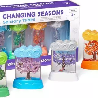 Preschool Fidget Toys: Enhance toddler learning with sensory tubes, promoting seasonal engagement and sensory development. Perfect for playful education.