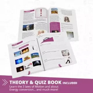 Engage kids with STEM construction kits that teach Newton’s laws and energy concepts, fostering critical thinking and problem-solving skills.