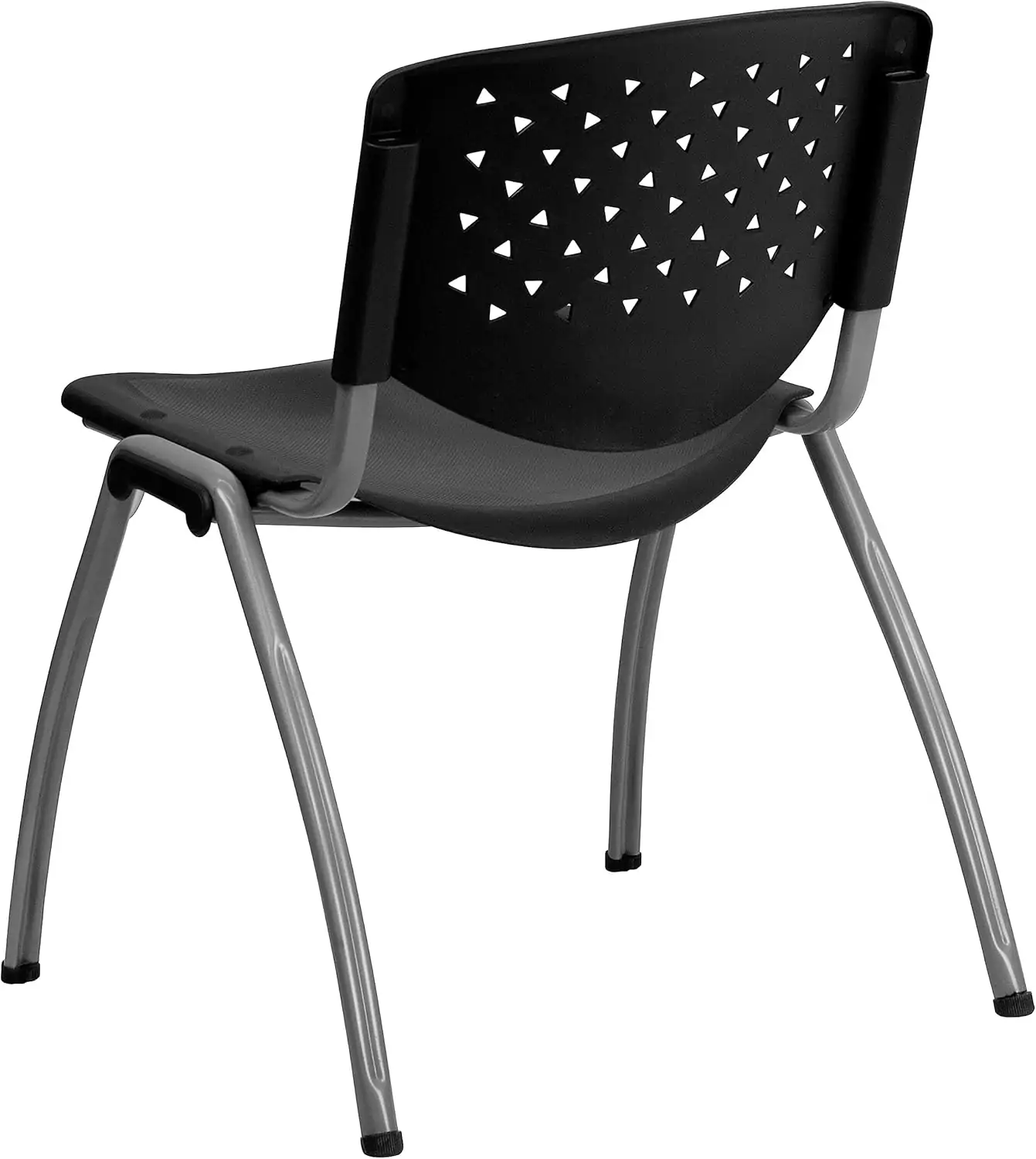 Ergonomic Hercules Series classroom chairs with contoured seats and perforated backs enhance comfort in a modern education setting.