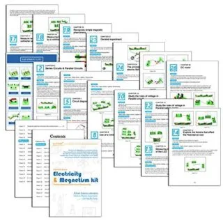 High School Physics Experiment Kits: Comprehensive Educational Toolkit for Exploring Basic Electricity and Magnetism Concepts