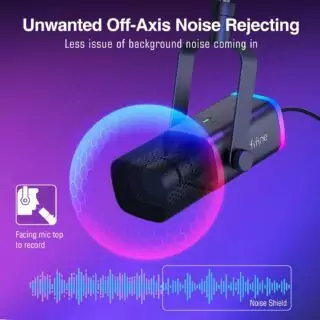 FIFINE Dynamic XLR USB Microphone Set is perfect for educators, RGB gamers, streamers, and podcasters seeking high-quality audio recording solutions.