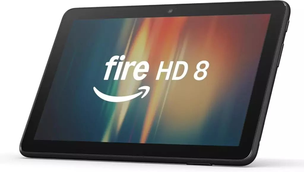 Optimized Fire HD 8 Tablet for education: 8-inch HD display, 3GB RAM, 32GB storage, ideal for seamless classroom learning and interactive experiences.
