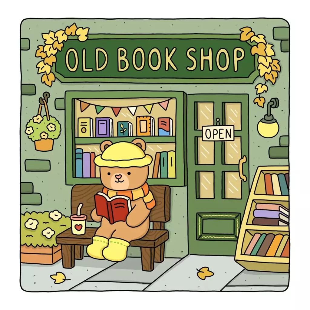 Fuzzy Hygge Animal Coloring Book: Ideal for educators, adults, and teens seeking cozy and relaxing art therapy with charming animal illustrations.