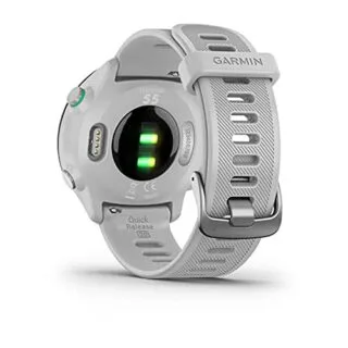 Garmin Forerunner 55 GPS Running Watch offers customizable daily workouts and a long-lasting 2-week battery, ideal for fitness-focused educators.