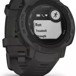 Garmin Instinct 2 GPS watch designed for rugged outdoor training, offering multi-GNSS support to enhance navigation and performance tracking.