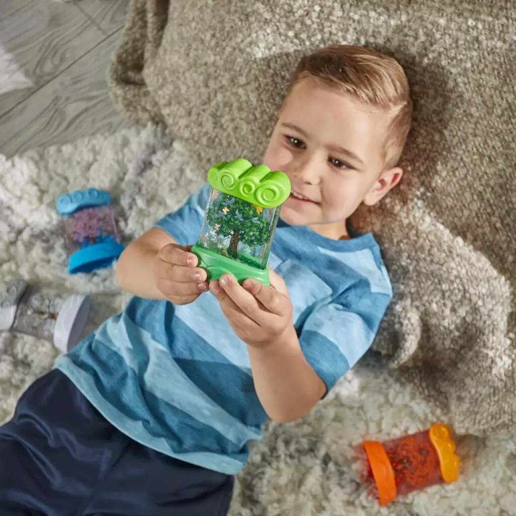 Sensory Tubes for Toddlers: Enhance preschool playtime by discovering the seasons with interactive fidget toys designed for sensory development.